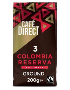 Cafedirect Colombia Reserva Ground Coffee (200g)