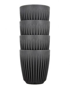 Huskee Cups & Lids 8oz (4 Pack)