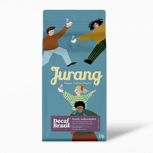 Jurang Decaf Brazil Coffee Beans (1kg) product thumbnail image
