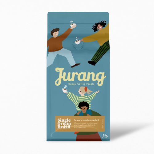 Jurang Single Origin Brazil Coffee Beans (1kg) product thumbnail image