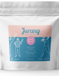 Jurang Decaf Brazil Ground Coffee (250g) product thumbnail image