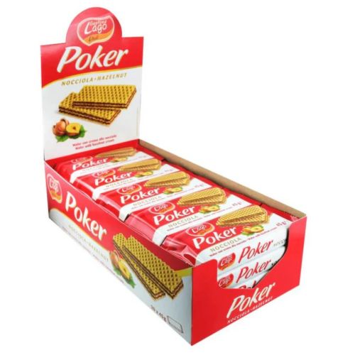 Lago Poker Nocciola Hazelnut Creme (20x45g)