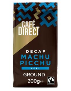 Cafedirect Decaf Machu Picchu Ground Coffee (200g)