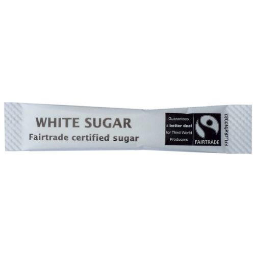 Fairtrade White Sugar Sticks (1000)