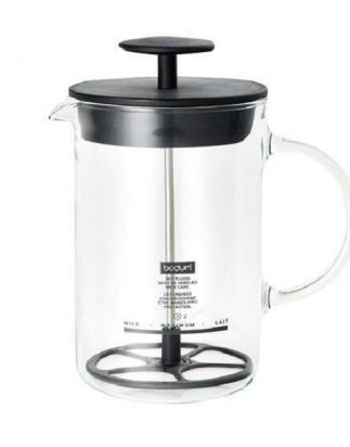Bodum Latte Milk Frother with Glass Handle