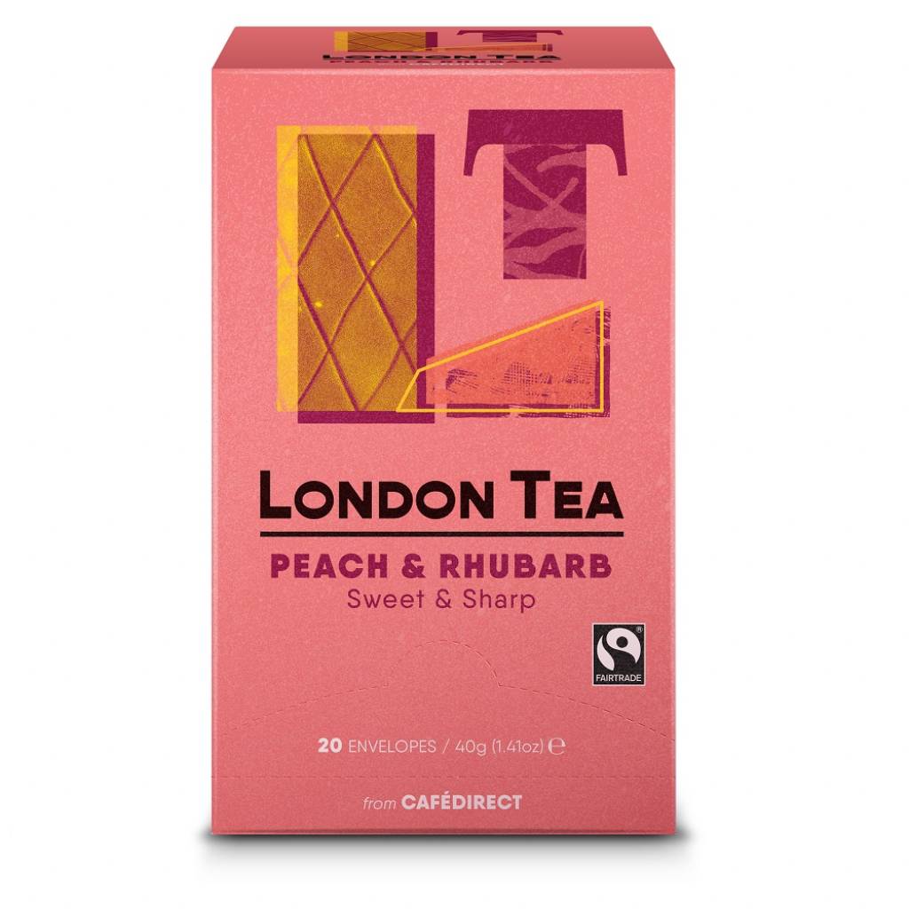 London Tea Company Peach & Rhubarb Next Day Delivery