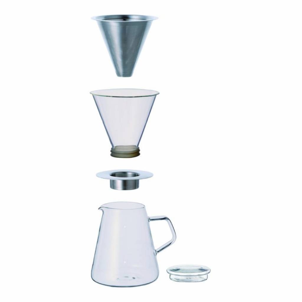 Kinto Carat Coffee Dripper & Pot gallery image #2