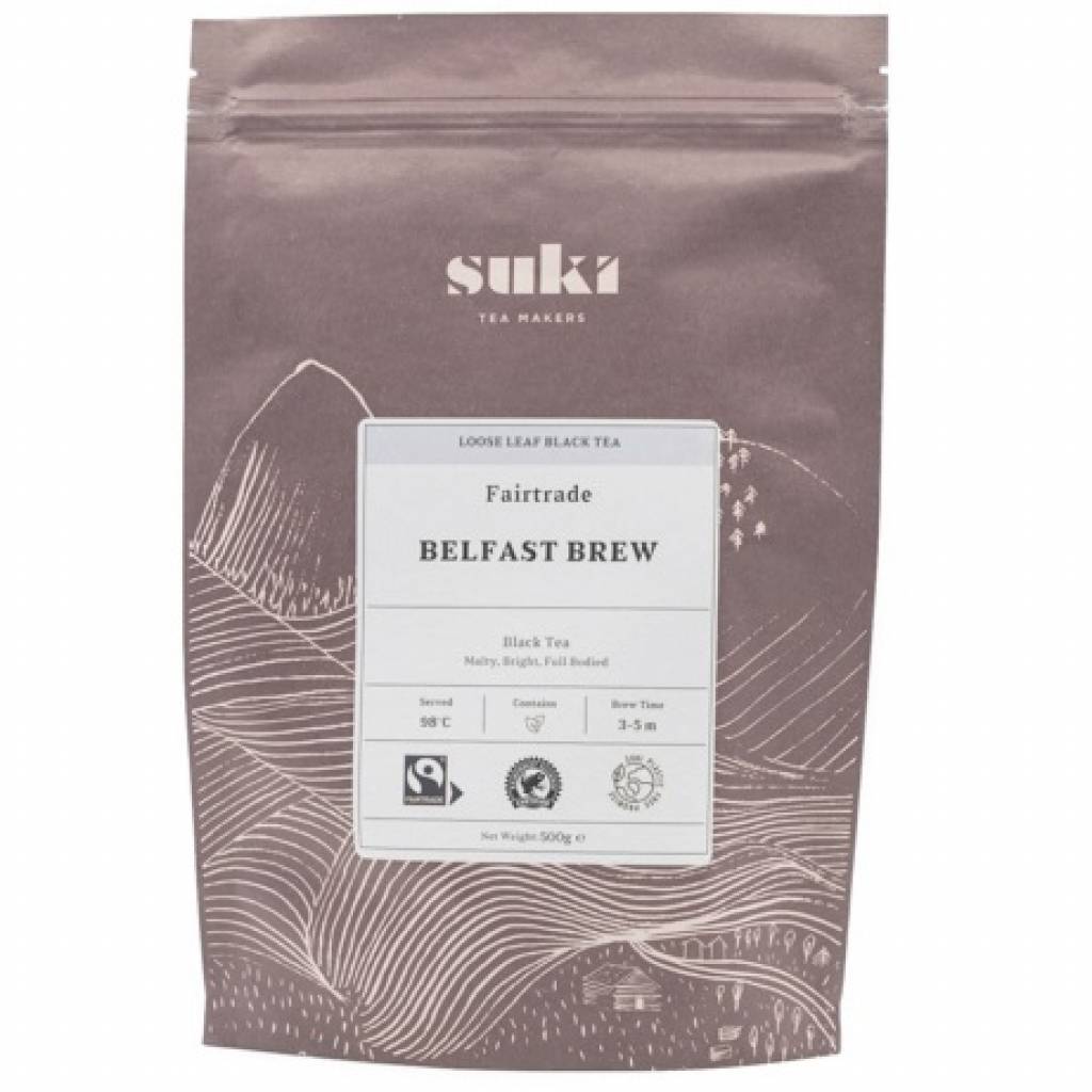 Suki Belfast Brew Fairtrade Loose Tea (500g) gallery image #1
