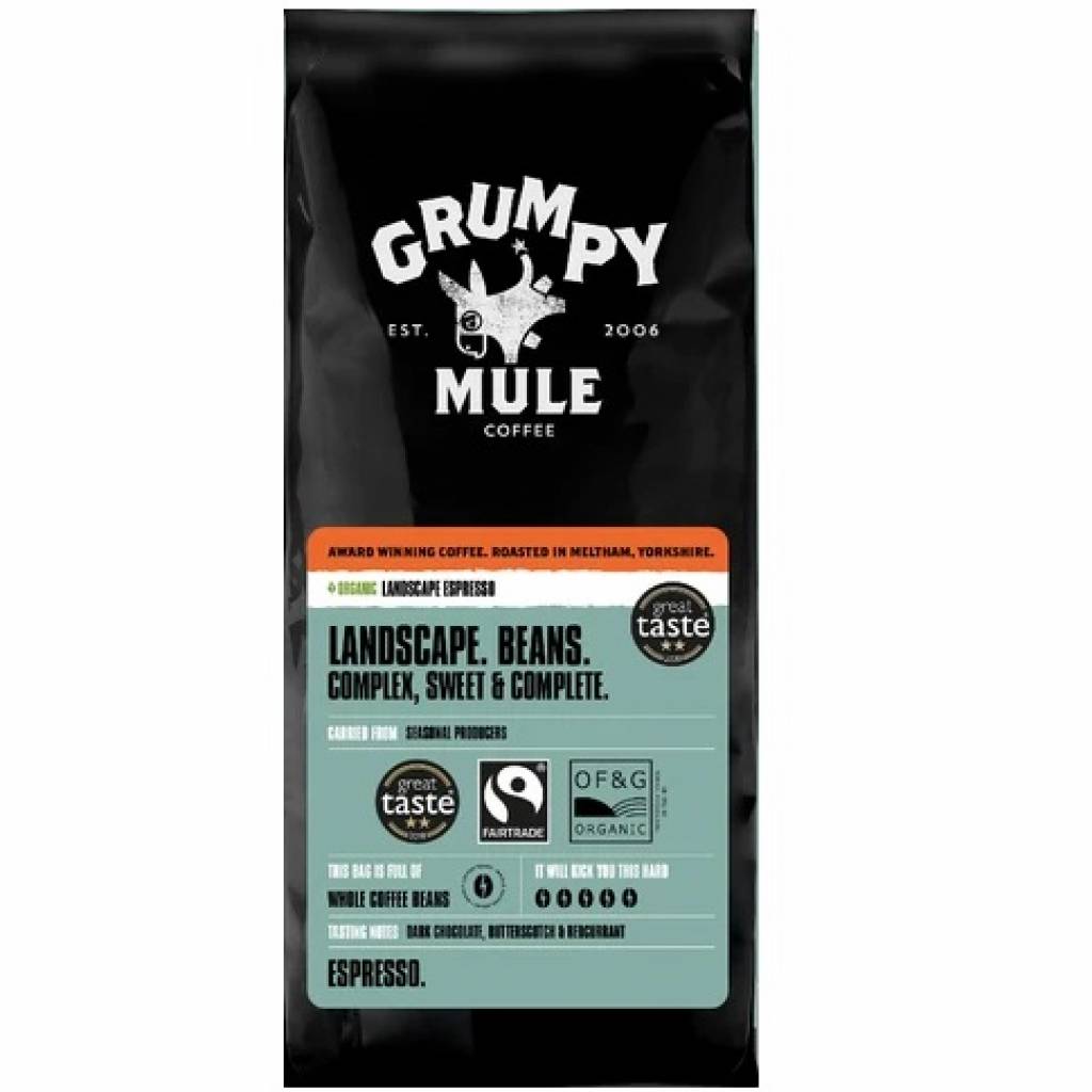 Grumpy Mule Landscape Espresso Beans (10x500g) gallery image #1