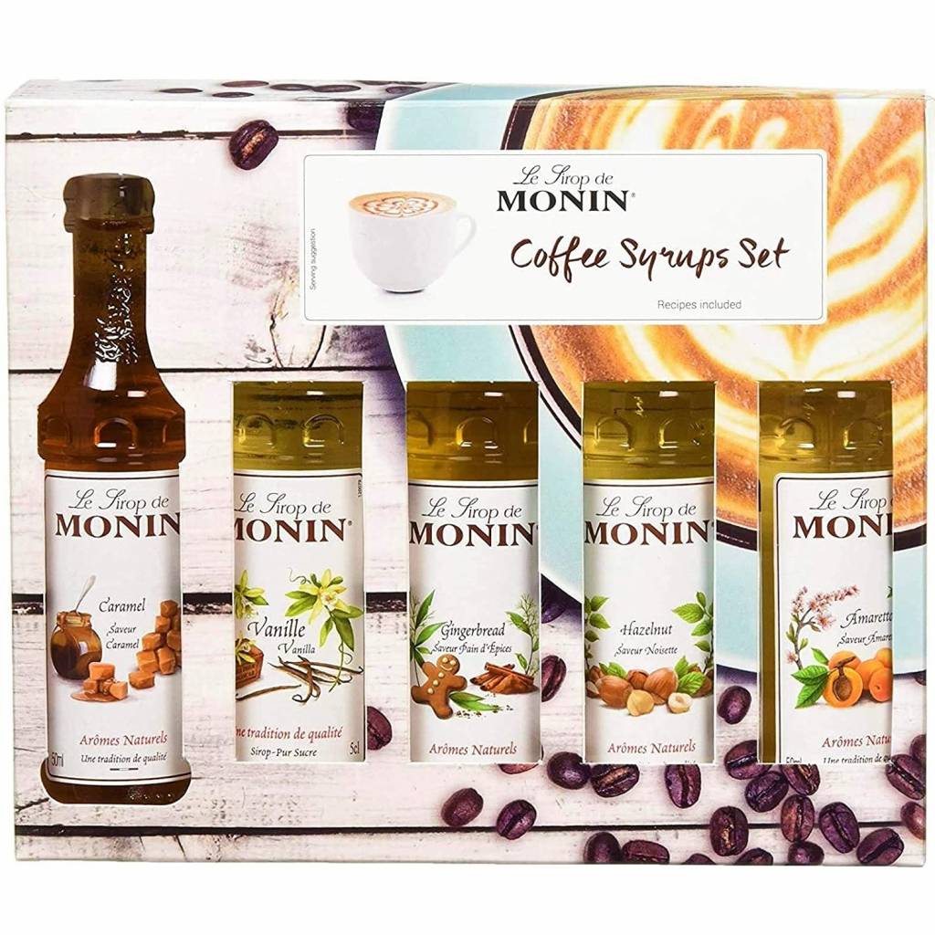 Monin Coffee Syrup Gift Set (5x5cl) gallery image #1