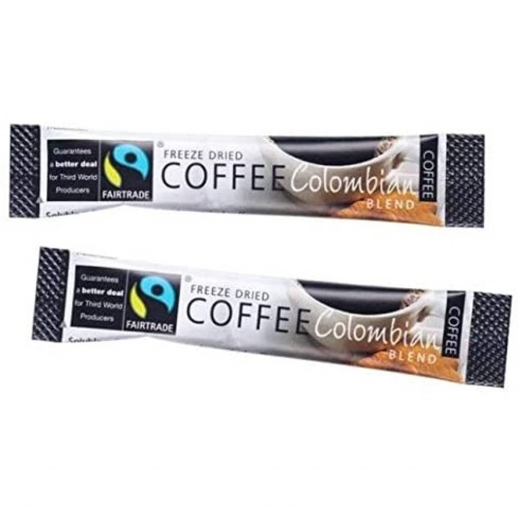 Fairtrade Colombian Instant Coffee Sticks (250x1.5g) gallery image #1