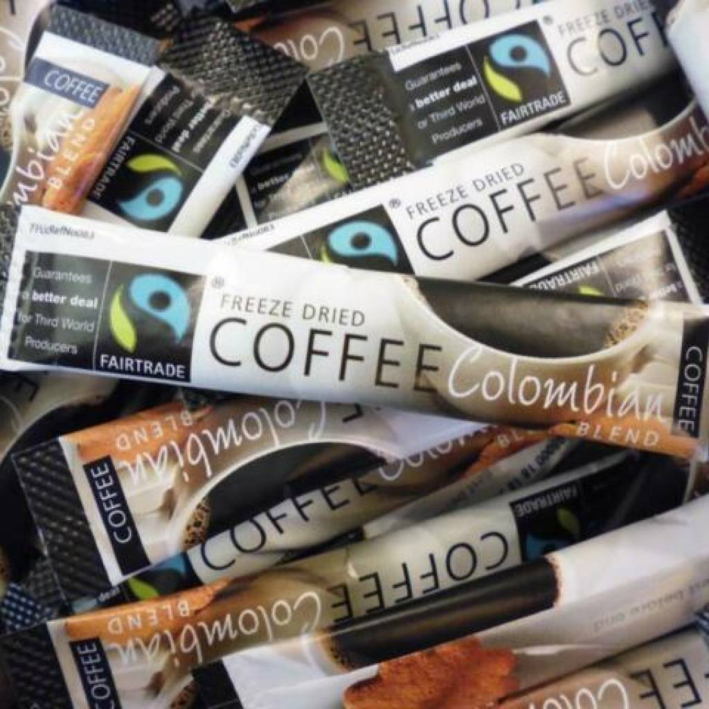 Fairtrade Colombian Instant Coffee Sticks (250x1.5g) gallery image #2