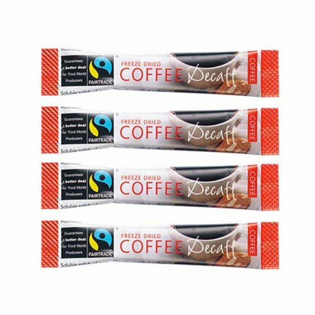Fairtrade Decaf Instant Coffee Sticks (250x1.5g) gallery image #2
