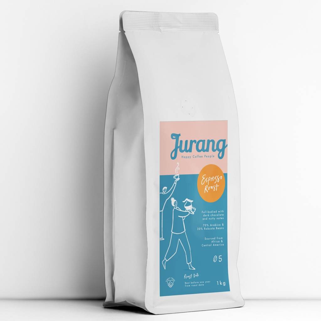 Happy Coffee Beans - Espresso Roast (1kg) gallery image #1