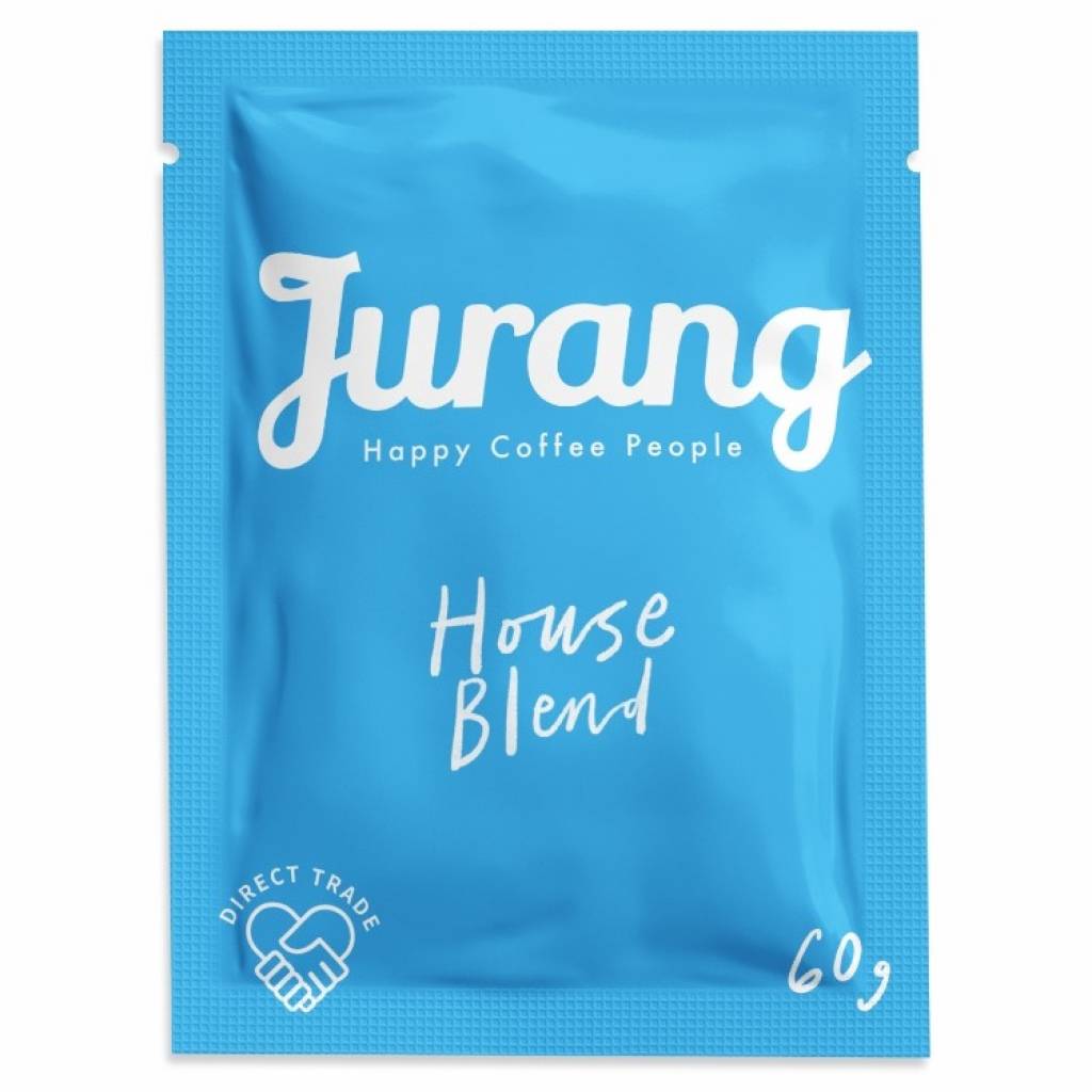 Jurang Happy Coffee Sachets - House Blend (45x60g) gallery image #1