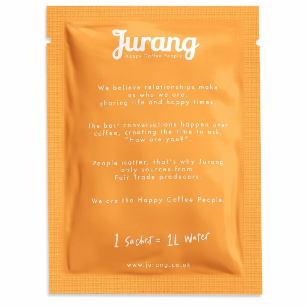 Jurang Happy Coffee Sachets - Espresso Roast (45x60g) gallery image #2