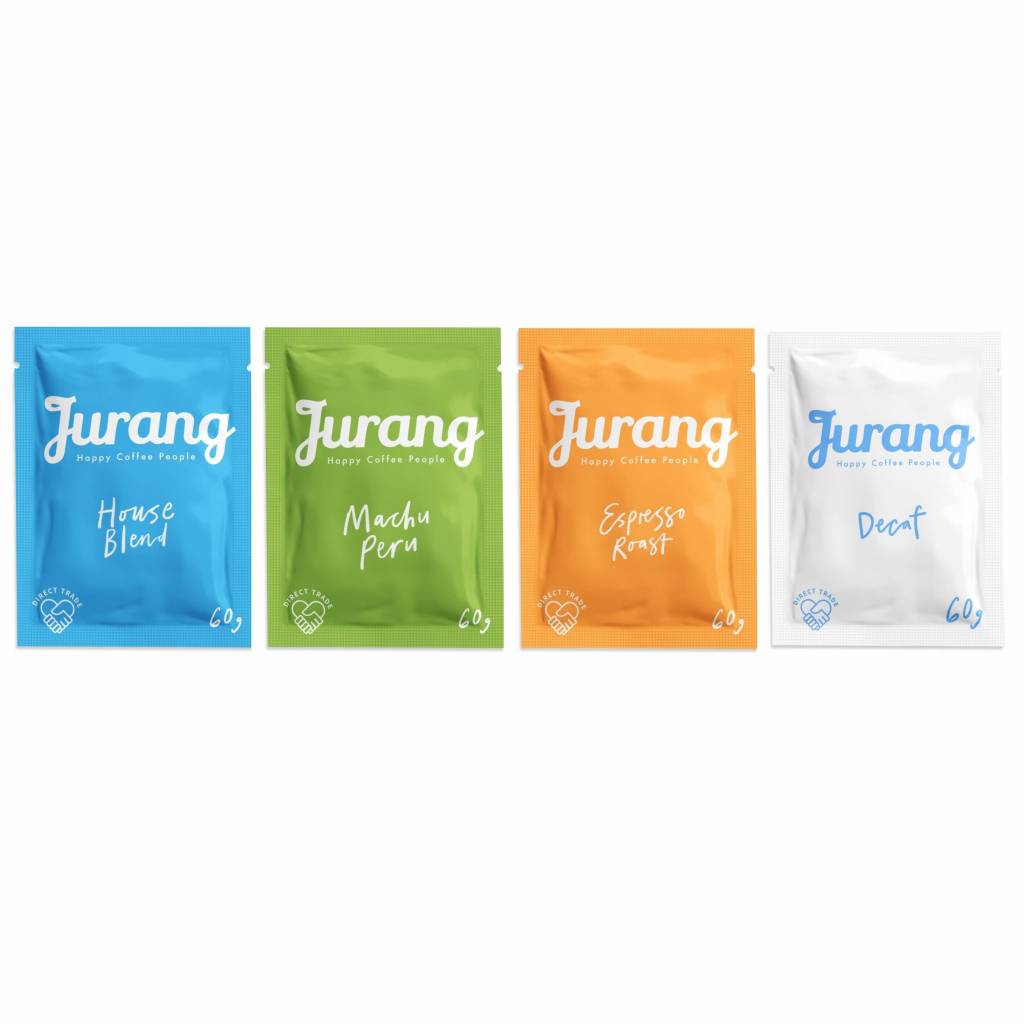 Jurang Happy Coffee Sachets - Selection Pack (50x60g) gallery image #1