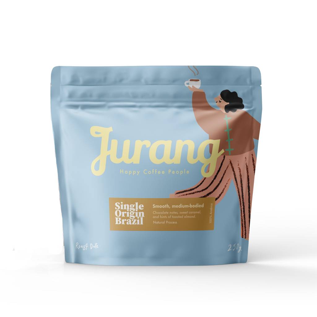 Jurang Single Origin Brazil Beans (250g) gallery image #1