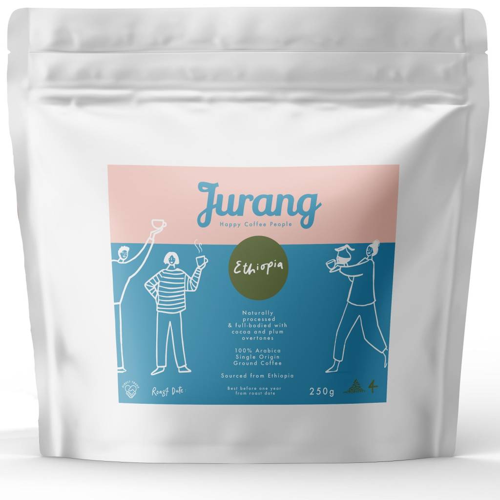 Jurang Ethiopia Ground Coffee (250g) gallery image #1