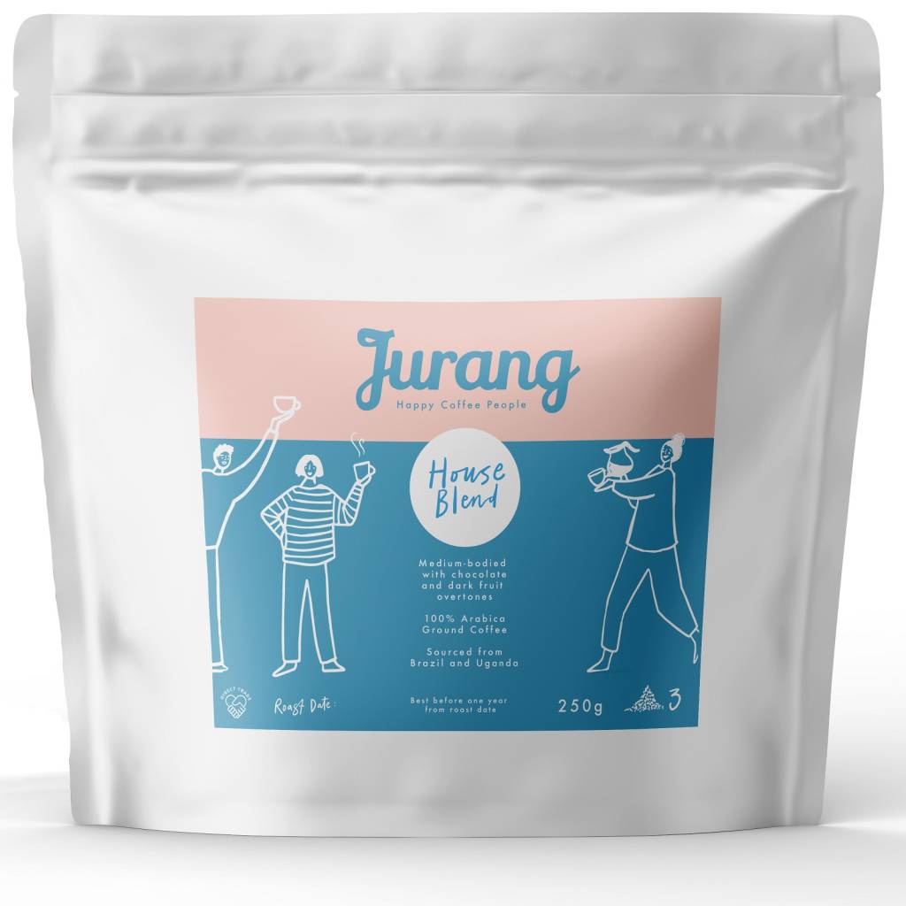 Jurang House Blend Ground Coffee (250g) gallery image #1