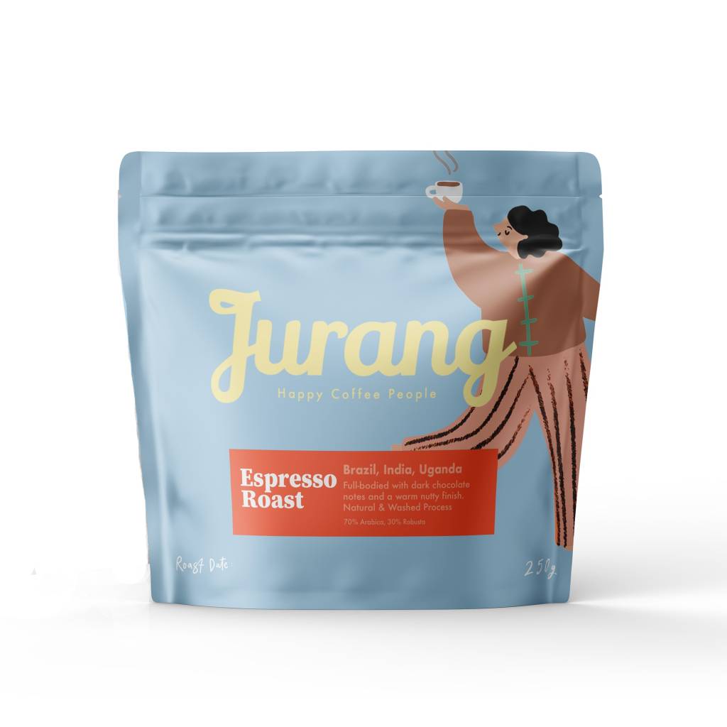 Jurang Espresso Roast Ground Coffee (250g) gallery image #1