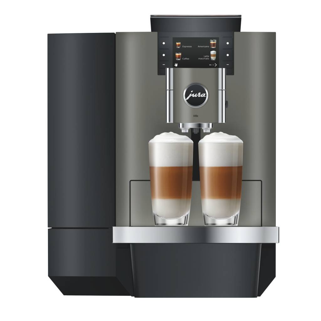 Jura X10c Dark Inox (Plumbed) gallery image #1