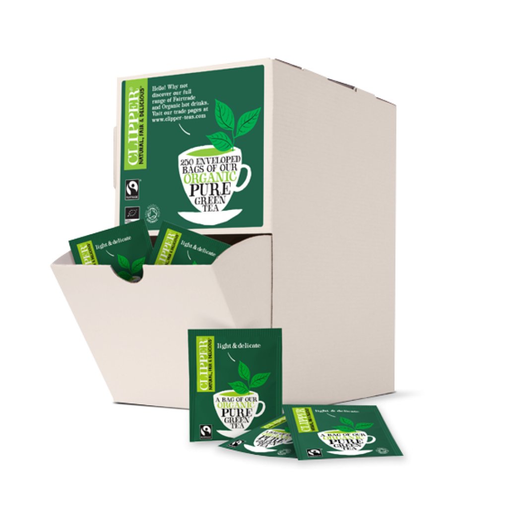 Clipper Organic Fairtrade Green Tea (250 Envelopes) gallery image #1