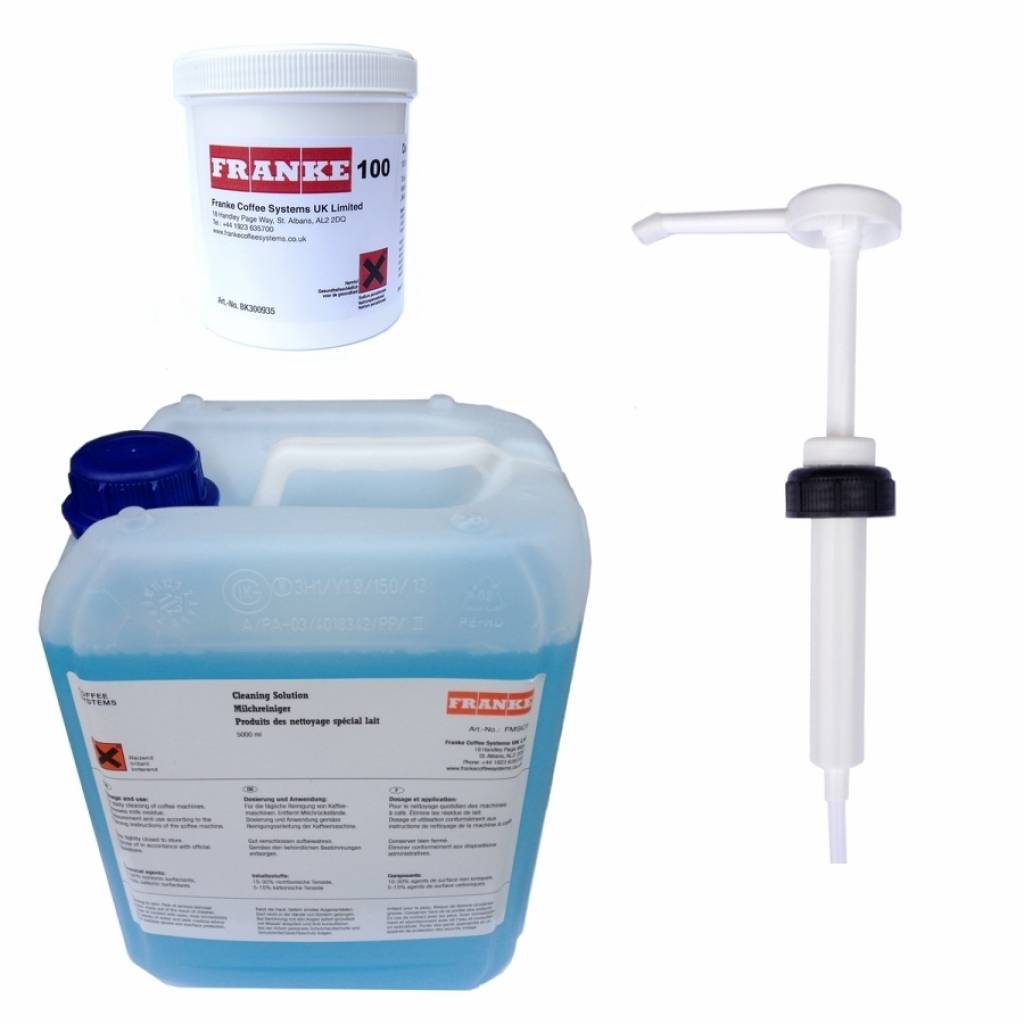 Franke Quarterly Cleaning Pack for Bean to Cup Machines