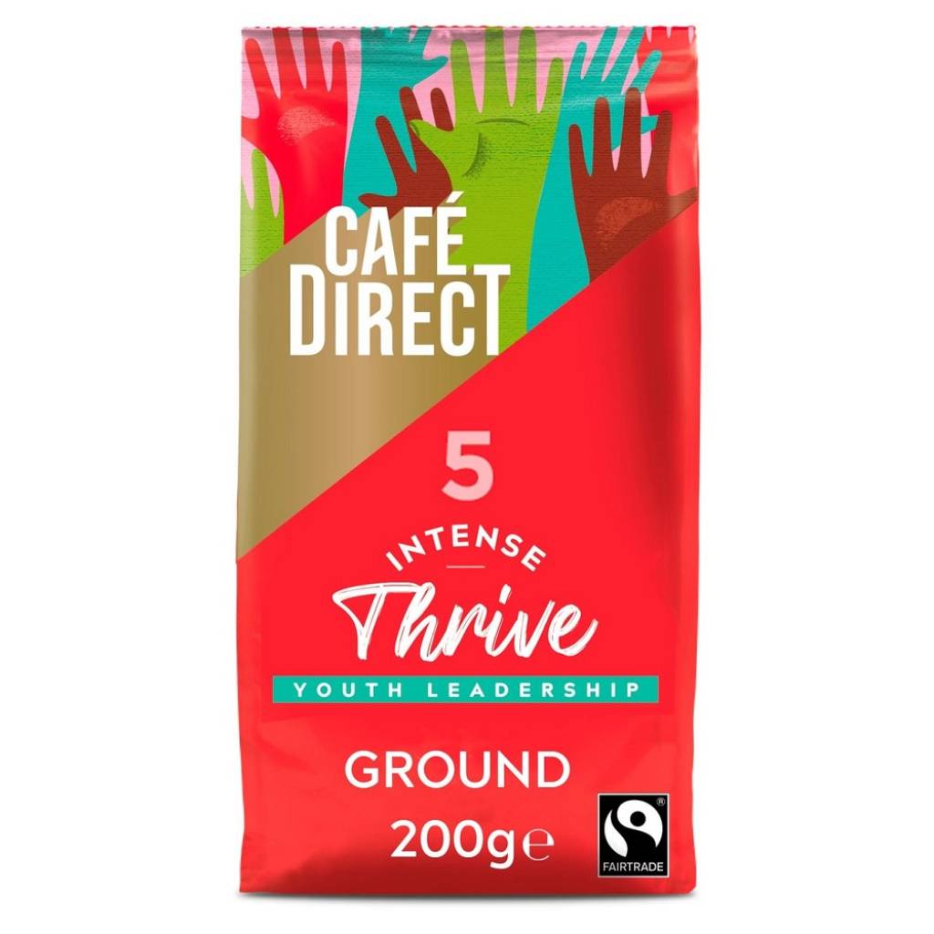 Cafedirect Intense Roast Ground Coffee (200g) gallery image #1