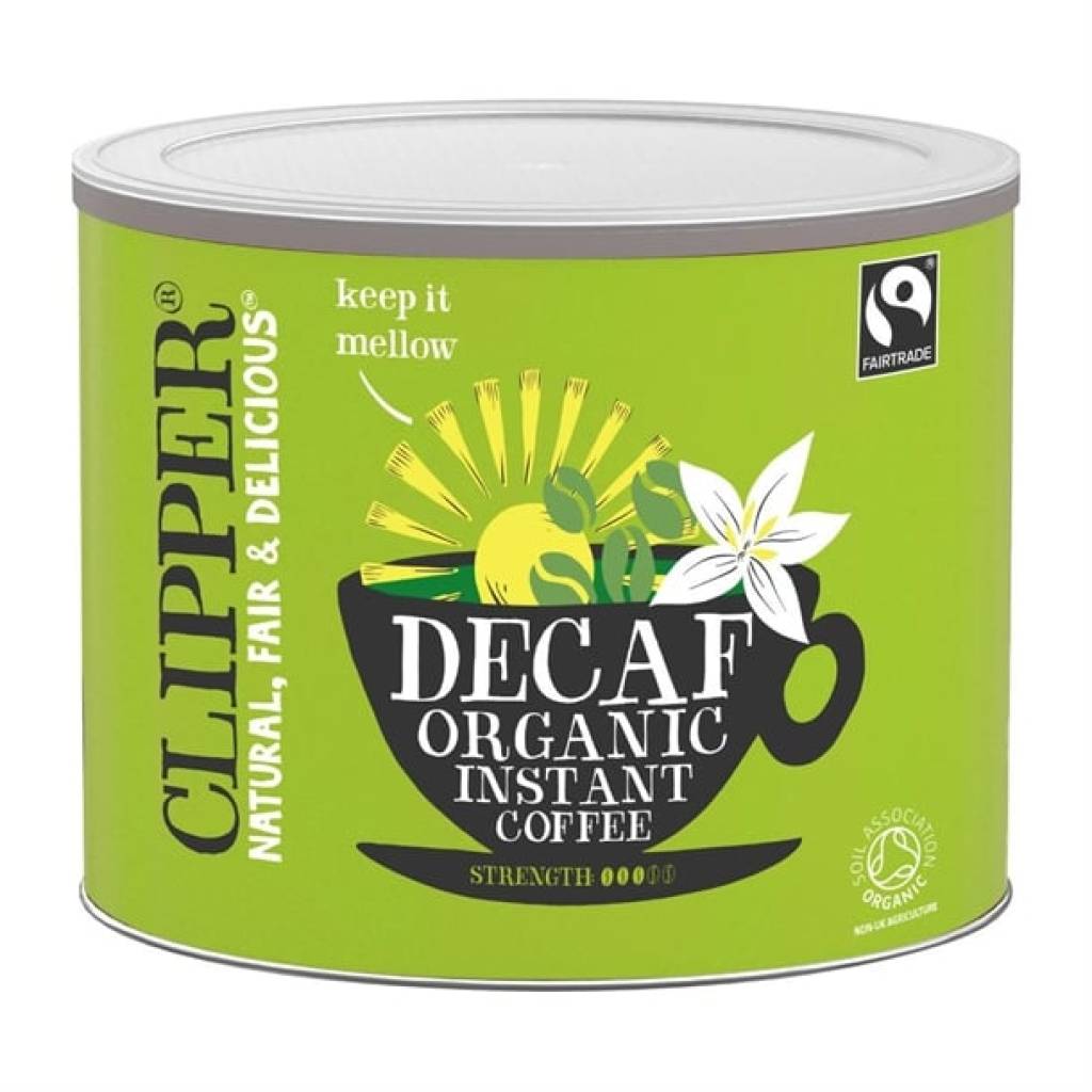 Clipper Fairtrade Medium Roast Decaf Instant Coffee (500g) gallery image #1