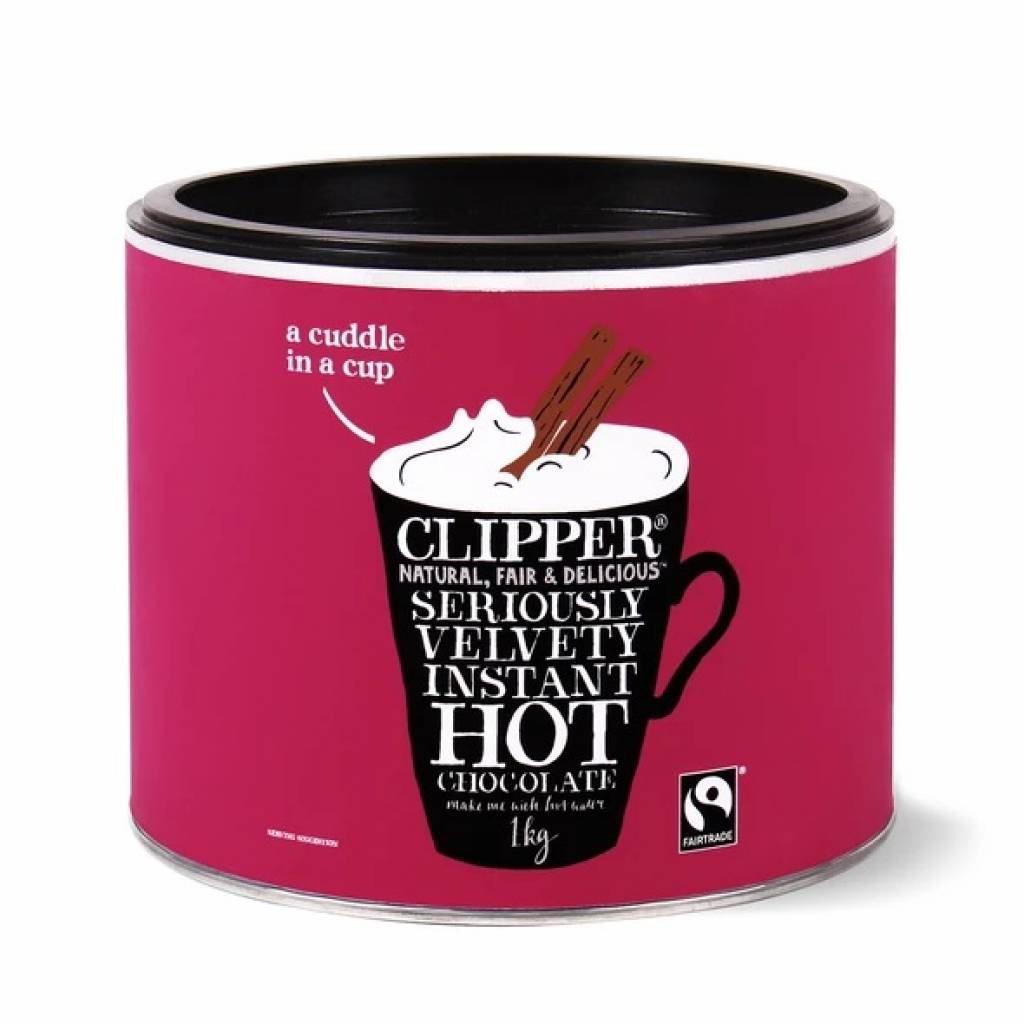 Clipper Seriously Velvety Instant Hot Chocolate (1kg) gallery image #1