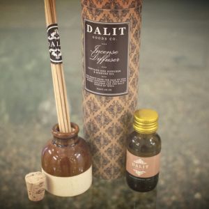 Dalit Terracotta Incense Diffuser with Rose Scented Perfume main thumbnail image