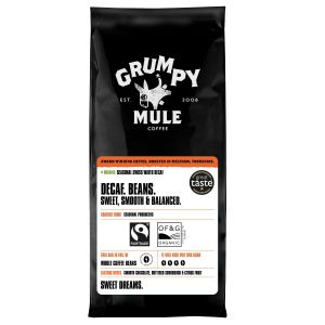 Grumpy Mule Decaf Fairtrade Espresso Beans (500g) main thumbnail image