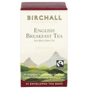 Birchall English Breakfast Enveloped Tagged Tea Bags (6x25) main thumbnail image