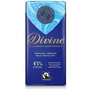 Divine Milk Chocolate 45% Cocoa (90g) main thumbnail