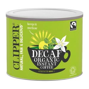 Clipper Fairtrade Medium Roast Decaf Instant Coffee (500g) main thumbnail