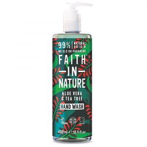 Faith in Nature Aloe Vera & Tea Tree Hand Wash 400ml main thumbnail