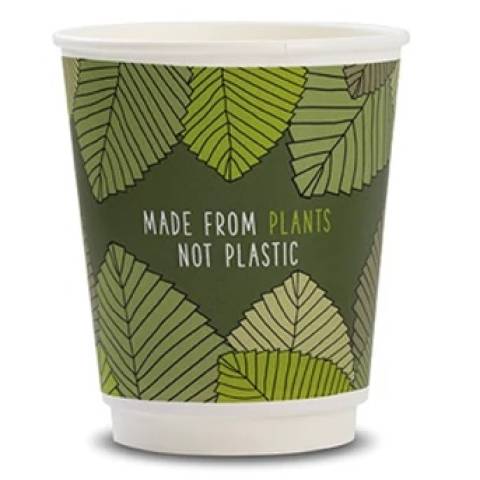 8oz Vegware Double Wall Cups (500) gallery image 