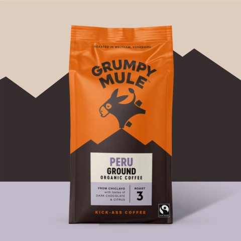 Grumpy Mule Peru Femenino Ground Coffee (200g) gallery image 