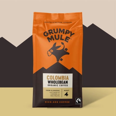 Grumpy Mule Colombia Coffee Beans (200g) gallery image 