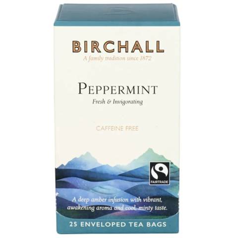 Birchall Peppermint Tea Bags (25) gallery image 