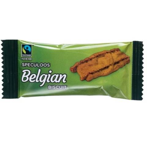 Fairtrade Speculoos Coffee Biscuits (300) gallery image 