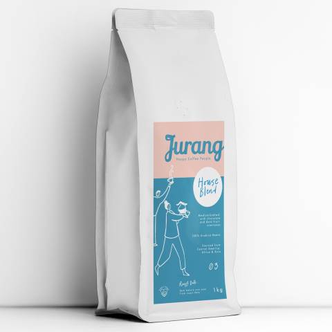 Jurang House Blend Coffee Beans (1kg) gallery image #1