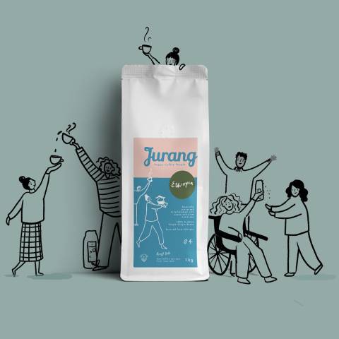 Jurang Single Origin Ethiopia Coffee Beans (1kg) gallery image #2