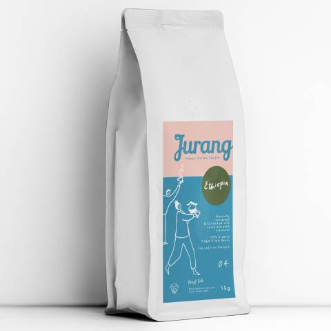 Jurang Single Origin Ethiopia Coffee Beans (1kg) gallery image #1