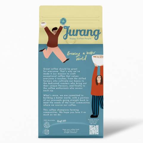 Jurang Single Origin Ethiopia Coffee Beans (1kg) gallery image #2