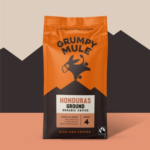 Grumpy Mule Honduras La Labor Ground Coffee (200g) gallery image 