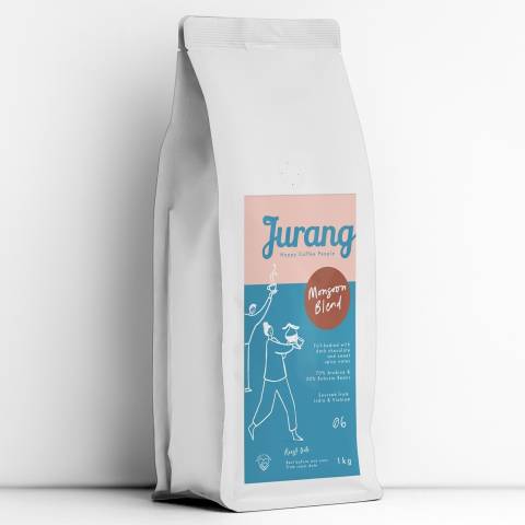 Jurang Monsoon Malabar Blend Coffee Beans (1kg) gallery image #1