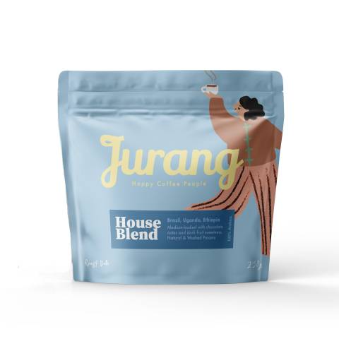 Jurang House Blend Ground Coffee (250g) gallery image #1