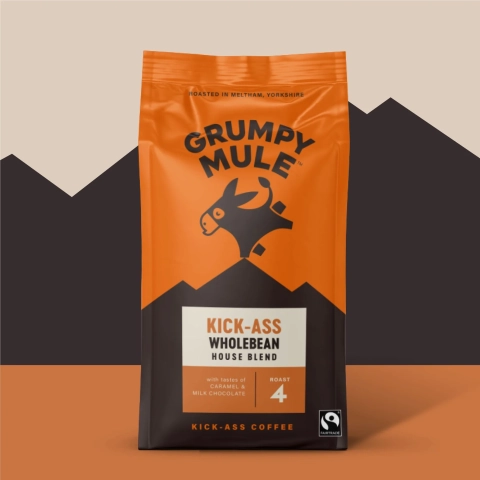 Grumpy Mule Kick Ass House Blend Beans (200g) gallery image 